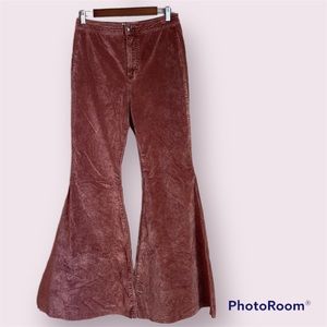 We The Free Rust Flare Pants